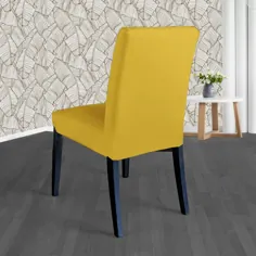روکش صندلی غذاخوری IKEA Henriksdal ، مخمل طلایی