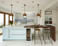 13 ایده جالب برای نشستن در جزیره آشپزخانه برای امتحان کردن در فضای خود
