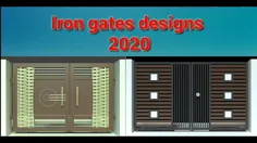 جدیدترین طرح های دروازه های آهنی 2020
