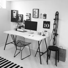 25ber 25 kleine Home-Office-Ideen für Männer und Frauen (طرح چوبی) - The Sensible Business Owner - Design Diy