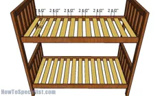 طرح های تختخواب سفری 2x4 |  HowToSpecialist - چگونه می توان برنامه های DIY را گام به گام ساخت