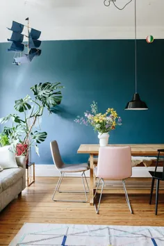 35 ایده برای رنگ دیوار آبی در دکوراسیون منزل |  سرزمین عجایب Aliz’s
