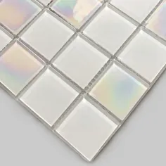 موزاییک شیشه ای کاشی رنگی Rainbow Backsplash برای حمام و آشپزخانه CGT055
