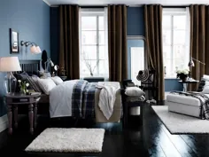 ایده های جالب طراحی اتاق خواب آبی و نکات کاربردی برای فضای داخلی