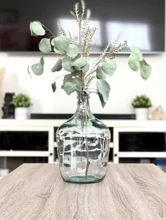 گلدان شیشه ای گلدان مجلسی شیشه ای تزئینی منزل شیشه ای |  اتسی