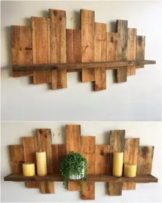 با پالت های چوبی قدیمی - ایده های چوبی چند چیز شگفت انگیز بسازید
