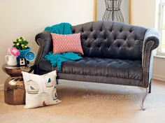 چگونه می توان یک کاناپه تافت را نصب کرد