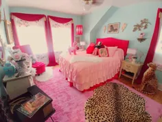 Elena ✴ Vin☎age Life در اینستاگرام: "شروع یک عکس از اتاق خواب اصلی با الهام گرفتن از اتاق خواب فرش صورتی صورتی Jayne Mansfield در سال 1960 ... امروز من بالاخره..."