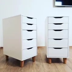 IKEA الکس با پایه های چوبی 2020