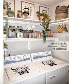 عکس برگردان اتاق لباسشویی صابون و آب تازه .05 سنت / کرک سلف سرویس و تاشو مجموعه عکس برگ وینیل ، واشر مربع / مستطیل |  خشک کن |  وینیل