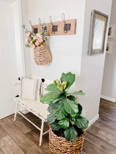 چگونه یک قفسه کت DIY ساده بسازیم - Mamahood را با گل و بلبل بالا ببرید