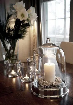 34 روش برای افزودن گرما به خانه با تزئینات زیبای شمع