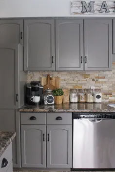 بهترین رنگ برای کابینت آشپزخانه: 8 تغییر شکل کابینت |  طراح به دام افتاده