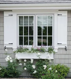 خانه خود را با کرکره های پنجره چوبی تعریف کنید