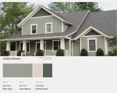 برای نمای بیرونی خانه خود رنگ بزنید - HOMMCPS
