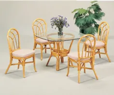ست غذاخوری صندلی راحتی و چوبی حصیری کلاسیک توسط مرکز طراحی مبلمان کلاسیک - چوب دستی و حصیری