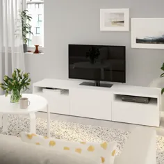 واحد تلویزیون BESTÅ ، سفید ، سفید Lappviken ، 70 7 / 8x16 1 / 2x15 3/8 ". امروز سفارش دهید! - IKEA