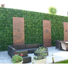 IBG LLC 39.37 اینچ در 39.37 اینچ پنل دیواری اونیکس مصنوعی سبز