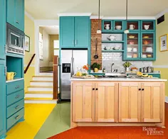 ترکیب رنگ های آشپزخانه برقی