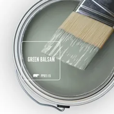 BEHR MARQUEE 1 گالری  # PPU11-15 Green Balsam One-Coate Hide Matte Paint & Primer-145401 - انبار خانه