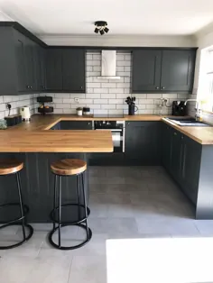 طراحی آشپزخانه مدرن رنگ کوچک