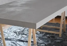 DIY - Tischplatte در Betonoptik