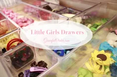 سازماندهی کشوهای دختران کوچک - سفارش زیبا