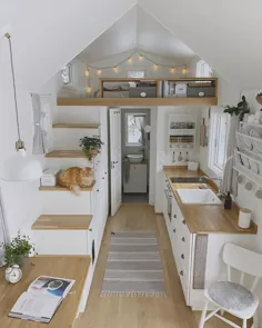 خانه ای کوچک و کوچک نروژی پناهگاهی به سبک Scandi درخشان و مطبوع - زندگی در جعبه کفش