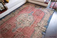 فرش کوچک ترکی فرش کوچک Oushak فرش کوچک فرش کوچک |  اتسی