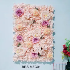 عمده فروشی 40 * 60 سانتی متر گل مصنوعی ردیف گل رز گل رز گل رز برای تزیین عروسی