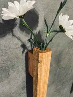 دستگاه کاشت دیواری چوبی |  بلوط کاشت |  کاشت داخلی |  ظرف گل چوبی |  CoWooDesign