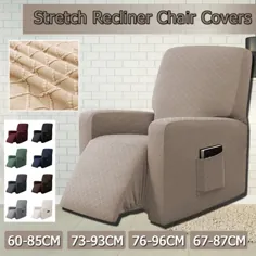 روکش صندلی مبل راحتی کشویی الاستیک روکش صندلی نرم رنگ خالص روکش صندلی قابل شستشو و ضد لغزش روکش نیمکت نشیمن صندلی |  والمارت کانادا