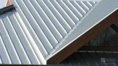 سقف فلزی Galvalume با پانل های درز ایستاده