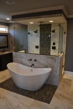 ایده های لوکس مستر تزئین حمام