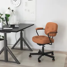 صندلی دفتر ALEFJÄLL ، گران قهوه ای طلایی - IKEA