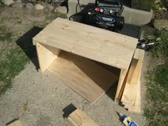 قفسه سینه ذخیره سازی چوب - خودتان بسازید!