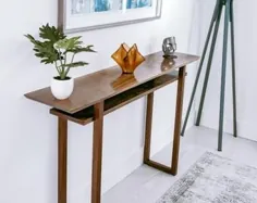 Classic Traditions Console Table Walnut with Cherry Custom |  اتسی