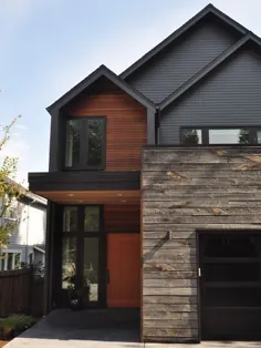 46 رنگ رنگ خارجی برای خانه با سقف قهوه ای ~ Matchness.com