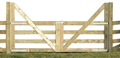 طرح های رایگان DIY Wood Gate