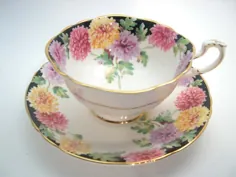 Paragon Double Warrant Tea Cup And Saucer Antique 1940's |  اتسی