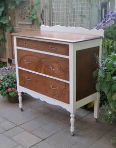 Vintage Maple Dresser: آیا باید با رنگ مشکی همراه می شدیم؟