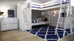 تختخواب سفری توئین ایکس لایت مدل Twin XL با پلکان + پله - L