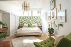 اتاق خواب Palm Spring Mid Century - روند تزئینات منزل - Homedit