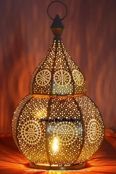 Moroccan Lantern Design Vintage Decor Lample Spectacular Play |  اتسی