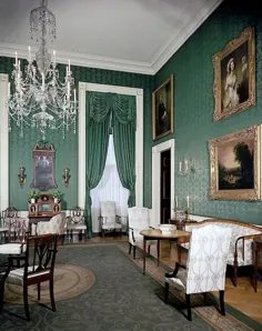 اتاق سبز کاخ سفید توسط تام لئونارد