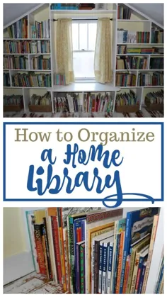 نحوه سازماندهی کتابخانه خانگی