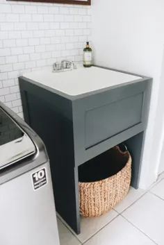 چگونه می توان سینک ظرفشویی خود را پنهان کرد: آموزش کابینت مصنوعی - درون بیشه