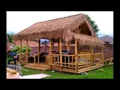نحوه ساخت خانه بامبو در طبیعت |  پناهگاه زندگی بقا