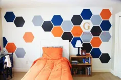 12 ایده برای نقاشی دیواری اتاق خواب در خواب