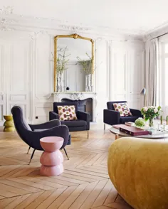یک آپارتمان زیبا در پاریس با مبل چشم نواز - اتاق شمالی
